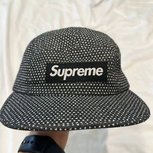 Supreme 5 panel hat great condition